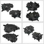Left + Right Side Front Headlights Headlamps For Jeep Cherokee 2014-2018 Clear