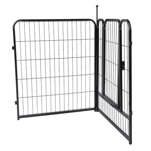 24 Panels 32x26 inch Dog Playpen Crate Fence Pet PlayPen Exercise Cage