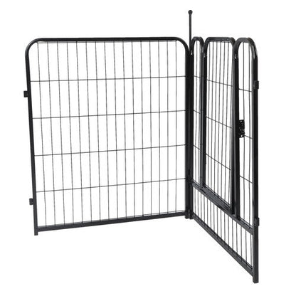 24 Panels 32x26 inch Dog Playpen Crate Fence Pet PlayPen Exercise Cage
