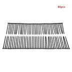 80PCS 8 Inch Plastic Landscape Anchoring Spikes, Garden Spiral Landscape Spikes