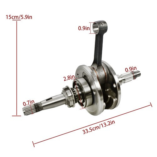 For Hisun 400CC MASSIMO Bennche 13300-F12-0000 P003000132000000 Crankshaft Assy