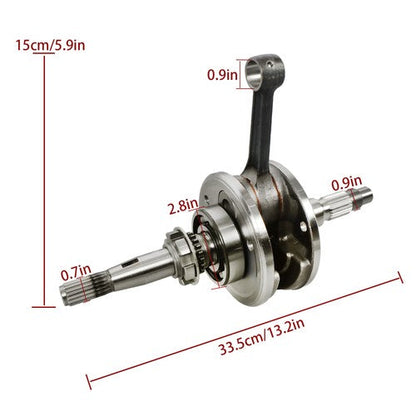 For Hisun 400CC MASSIMO Bennche 13300-F12-0000 P003000132000000 Crankshaft Assy