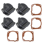 For Johnson Evinrude 4pcs Carburetor Float Bowl Chamber 433000 0433000
