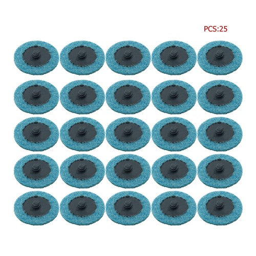 25 Pack Surface Conditioning Quick Change Discs 2" Fine Prep Pad Discs