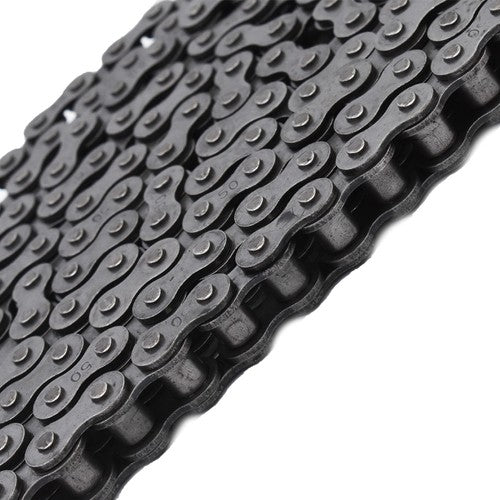 Pitch Size 0.62 #50 Roller Chain 10 Feet with 1 Connecting Links US