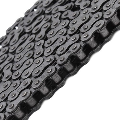 Pitch Size 0.62 #50 Roller Chain 10 Feet with 1 Connecting Links US