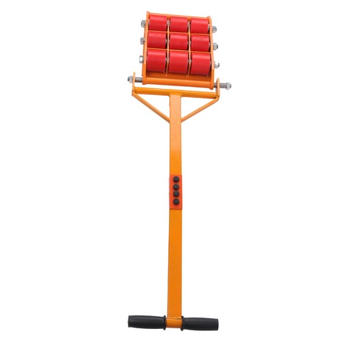 15 Ton Machinery Movers Skate Dolly 360 Rotation Heavy Duty Roller + Handles