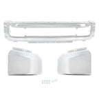 Chrome Split Front Bumper Suit For Ford F-250 F-350 2020-2022 New Front Bumper