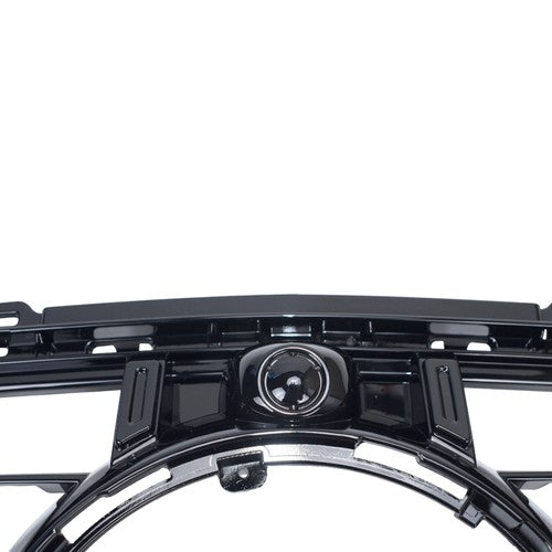 For Mercedes Benz C200 C300 2022-2024 W206 Gloss Black Front Bumper Grille Grill