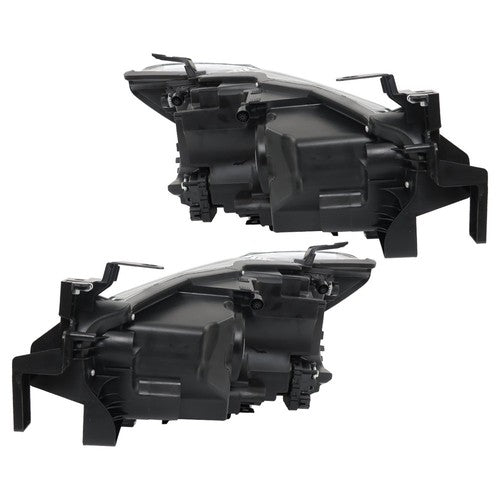 Fit For Mazda 6 2014-2017 Black Halogen Clear Lens RH+LH Side Headlight Assembly