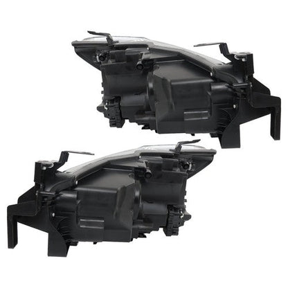 Fit For Mazda 6 2014-2017 Black Halogen Clear Lens RH+LH Side Headlight Assembly