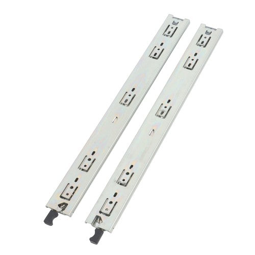 1 Pair of 20In Locking Drawer Slides Full Extension & Lock 150 lb Load Capacity