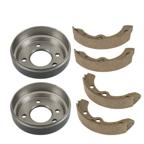 Brake Drums Shoes Kit 1982-1992 For Yamaha G1, G2, G8, G9 Gas/Electric Golf Cart