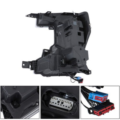 Headlights Replacement For Ford F250 F350 SuperDuty 2020-2022 LH+RH LED Black