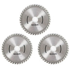 3 Pack 4.5-inch 40 Tooth Alloy Steel Cutting Saw Blade With 7/8-inch Arbor NEW
