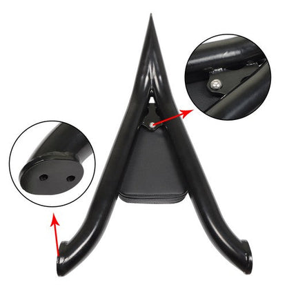 Detachable Rear Passenger Sissy Bar Backrest For Sportster 1200 883 2004-2023
