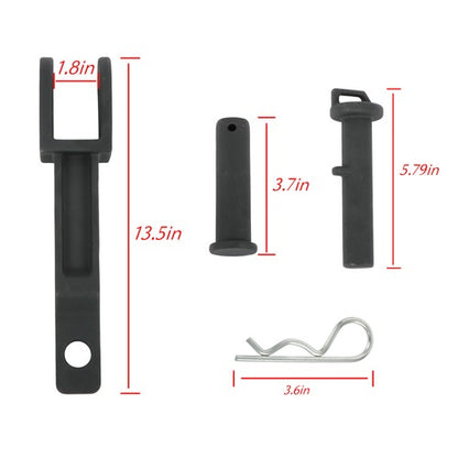 A20-6014 Single Tow Hook With Pull Pin & Frame Pin For Peterbilt / Kenworth