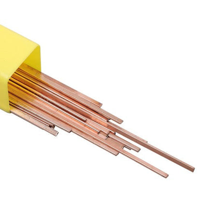 40 Sticks Brazing Rods AWS BCup-1 Phosphor Copper Solder 0.050" × 1/8" × 10"