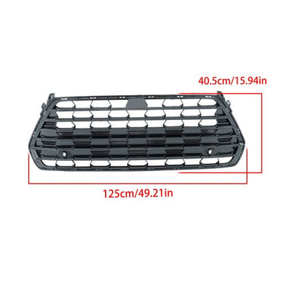 Front Bumper Lower Grill For Toyota Grand Highlander 2024 Plastic Black New