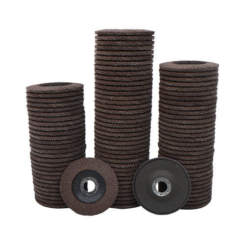 100Pack T29 Premium Zirconia Flap Disc Sanding Grinding US 4-1/2"×7/8'' 40 Grit