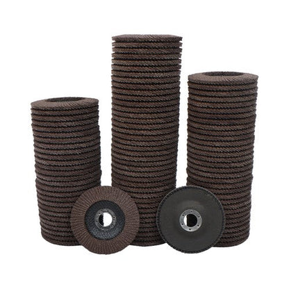 100Pack T29 Premium Zirconia Flap Disc Sanding Grinding US 4-1/2"×7/8'' 40 Grit