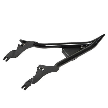 16" Backrest Sissy Bar For CVO Touring Road King Glide Street Glide Black 09-21