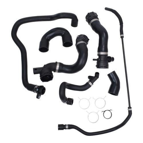 7 Hoses Radiator Coolant Water Hose Pipe Kit Fit For 07-11 BMW E90 128i 328i N51