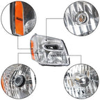 Headlight Fit For Chevy Equinox 2005-2009 Headlamps Passenger Side Clear Housing