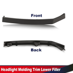 Front Headlight Molding Trim Fillers for 2004-2015 for Nissan Titan Armada