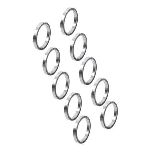 10Pcs 6707-2RS Bearings 35×44×5mm Double Rubber Seals Deep Groove Ball Bearing