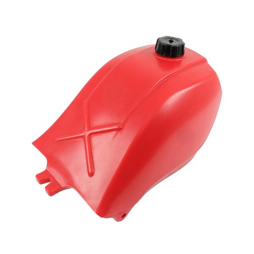 For Honda 1985-1987 ATC 250 ES Red FT49050 Fuel Tank Gas Cap Petcock Kit