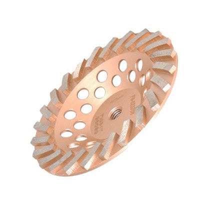 7" Diameter 5/8"-11 Arbor 24 Turbo Grinding Wheels for Concrete and Masonry US