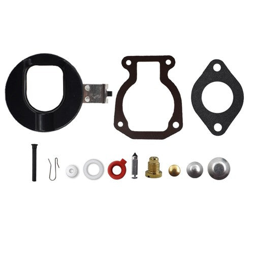 2× 398453 Carburetor Carb Kit W/ Float For Johnson Evinrude 9.9HP 15HP 1974-1988