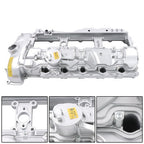 For BMW 135i 335i 535i 640i 740i X3 X5 N55 Aluminum Valve Cover w/ Gasket & Cap