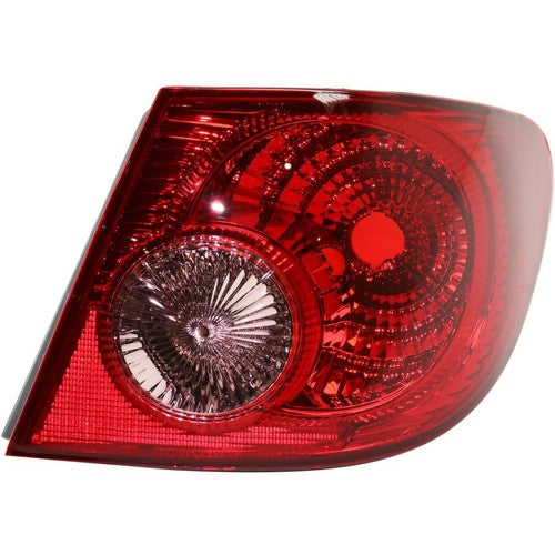 Fit 2003-2008 Toyota Corolla CE LE Outer Tail Light Tail Lamp RH Passenger Side