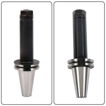 2Pcs High Speed CAT40-ER20 Collet Chucks 6" Gage Length Balanced G2.5/25000RPM