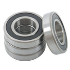 4Pcs 6208-2RS Bearings 40×80×18mm Double Rubber Seals Deep Groove Ball Bearing
