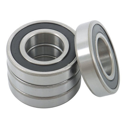 4Pcs 6208-2RS Bearings 40×80×18mm Double Rubber Seals Deep Groove Ball Bearing