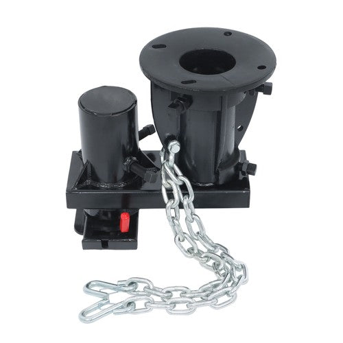 C5G X 12''-16 Fifth Wheel to Gooseneck Adapter With 7-1/2" Offset For Rv Trailer