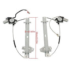 For ACURA MDX 2001-2002 Power Window Regulator w/ Motor FL&FR 751-024 751-025
