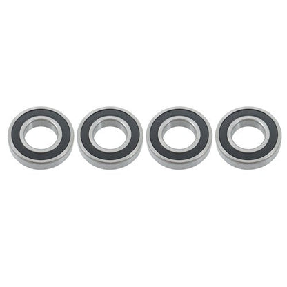 4Pcs 6208-2RS Bearings 40×80×18mm Double Rubber Seals Deep Groove Ball Bearing