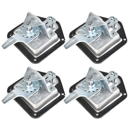 4pcs Trailer Latch T-handle Lock Camper RV Truck Toolbox Trailer With Key