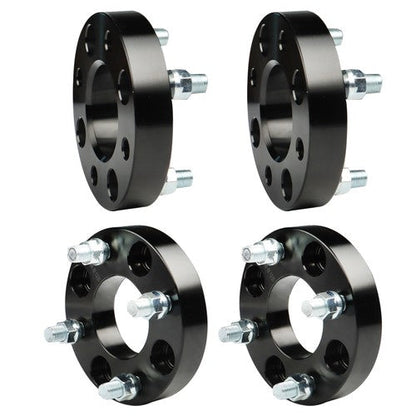 4× 1" 4x4 Wheel Spacers 62mm Hub Bore 1/2x20 Studs For EZGO Club Car Golf Cart