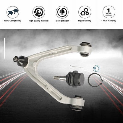 Front Upper Lower LH RH Control Arm Ball Joint Kit Fit For Hummer H3 H3T 3.7L