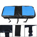 Rear Seat Covers Kit No Staple Blue Color Universal Size Fit For Golf Carts