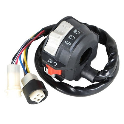 Left Handlebar Kill Switch Start Off Headlight For Yamaha MOTO-4 YFM 225 250 350
