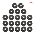 20 PCS T29 Flap Discs 4.5" x 7/8" 40/60/80/120 Grit Angle Grinder Sanding Disc