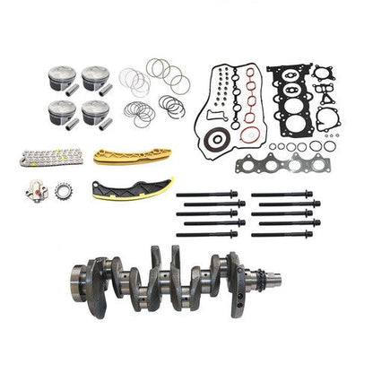 For HYUNDAI KIA 1.6L Engine Rebuild Kit-Piston Gasket Bolt Timing Kit Crankshaft