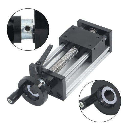 Dual Slide Linear Module Sliding Table SFU1605 Ballscrew 100mm Effective Linear