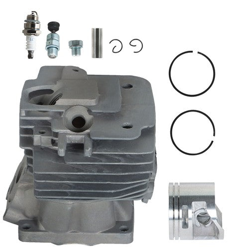 52mm Big Bore Cylinder Piston Kit For MS441 MS441C Chainsaw Spark Plug
